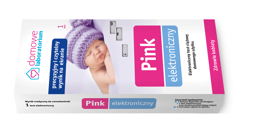 PINK Elektroniczny – szybki i wiarygodny test ciążowy
