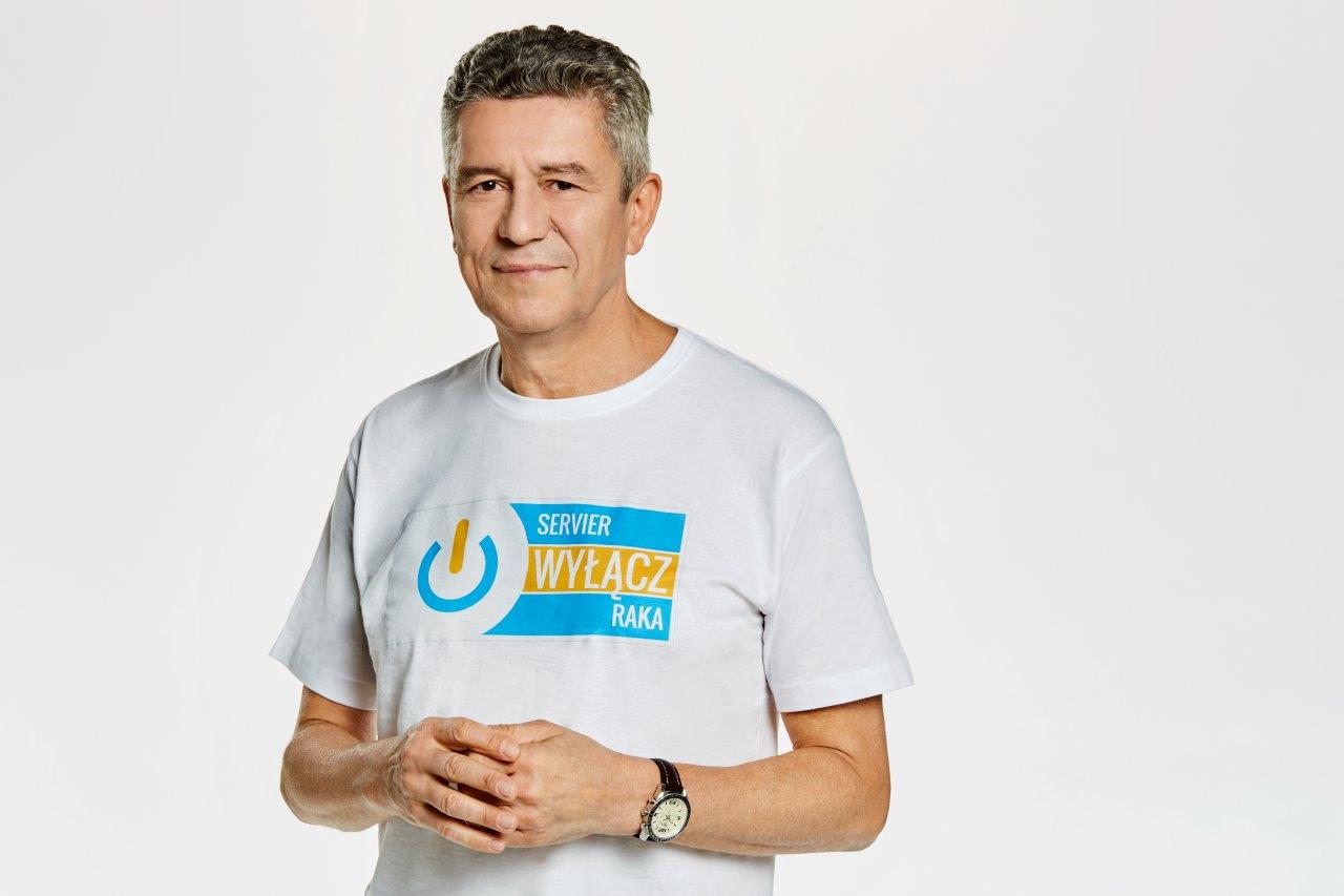 Andrzej Zieliński ambasadorem kampanii „Servier – wyłącz raka!”