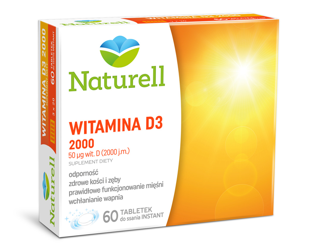 Naturell Witamina D3 – źródło zdrowia