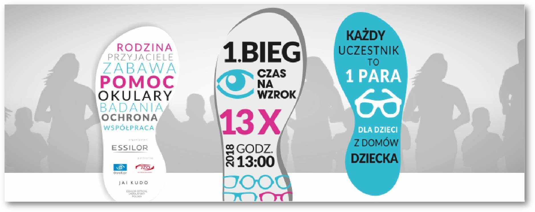 Bieg po okulary dla dzieci z domów dziecka