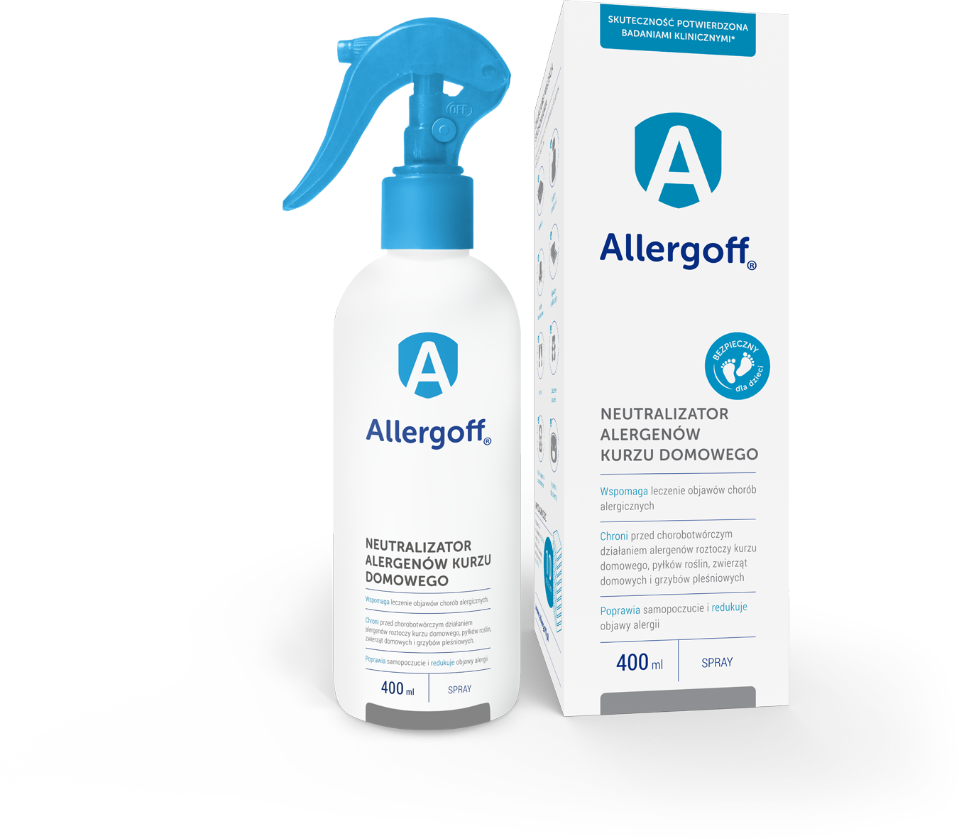 Allergoff spray – neutralizator alergenów