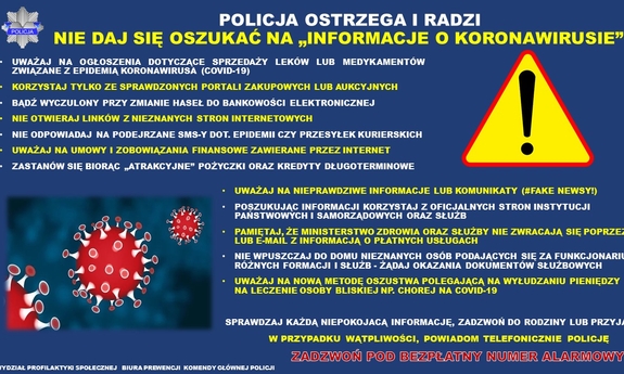 Bądź ostrożny. Nie daj się oszukać!