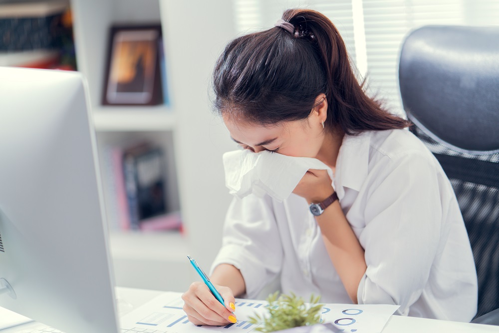 Home office alergika, czyli jak pracować, kiedy pyli