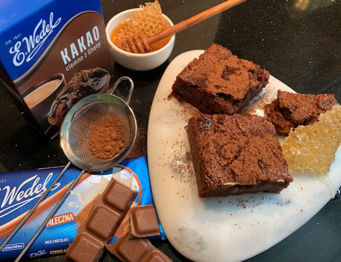 Przepis na brownie z wedlowskiej czekolady