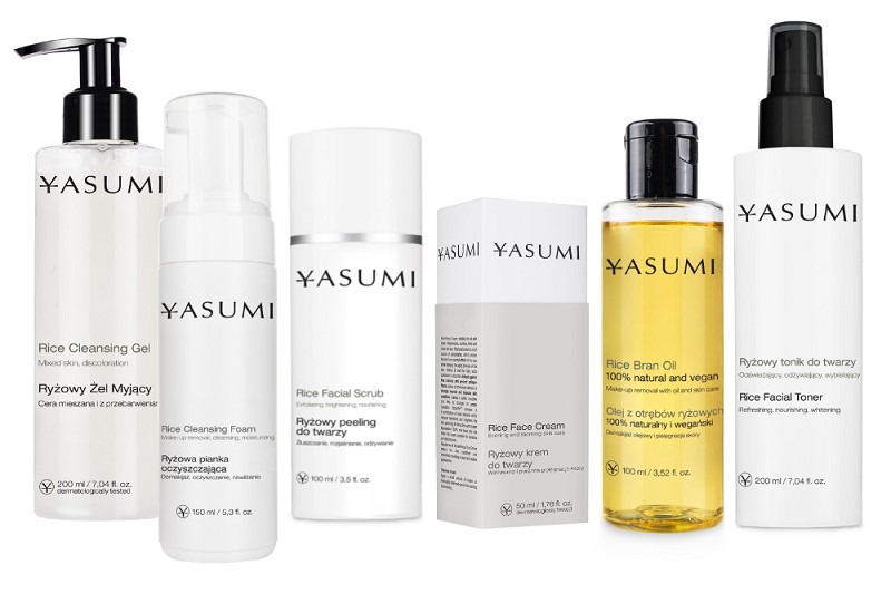 YASUMI Rice — kosmetyki z ryżem do pielęgnacji każdej cery