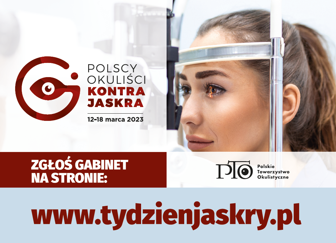 12-18 marca: bezpłatne badania okulistyczne w kierunku jaskry