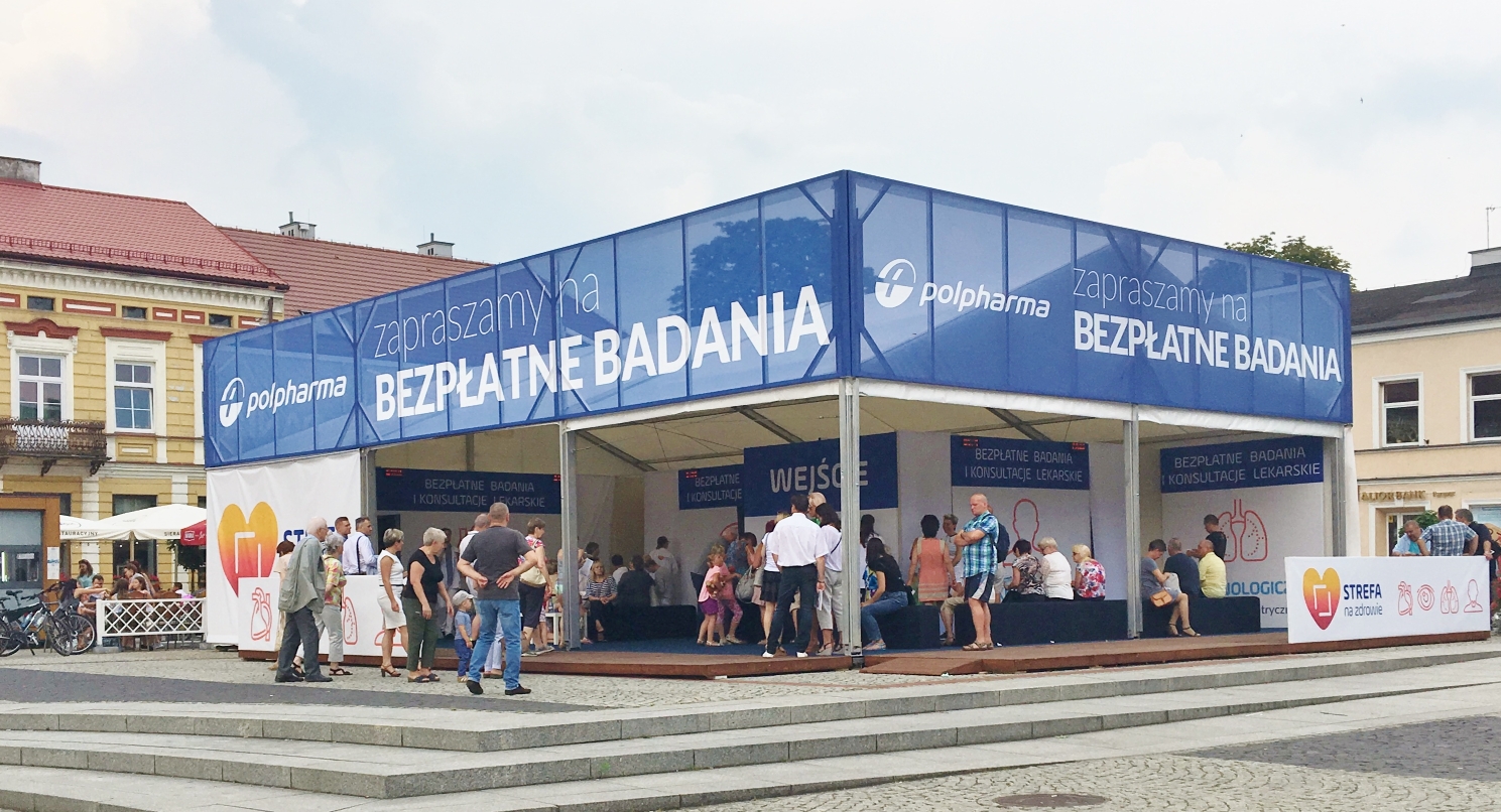 Strefa na Zdrowie Polpharmy: bezpłatne badania i konsultacje w 6 miastach