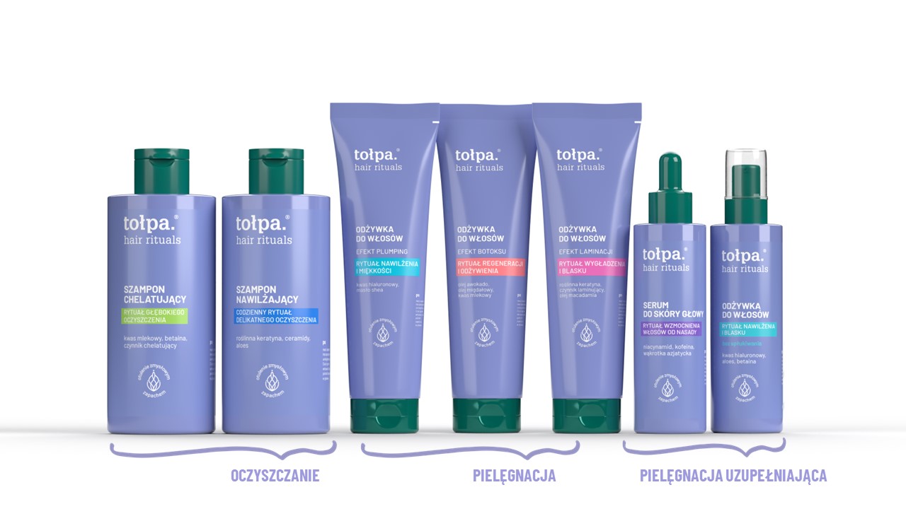 tołpa hair rituals: pachnące i wypielęgnowane włosy 