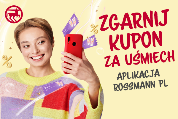 Ruszyła nowa akcja Rossmanna. Otwórz apkę i odbierz kupon!
