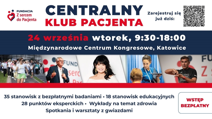 Centralny Klub Pacjenta w Katowicach: bezpłatne badania i porady specjalistów