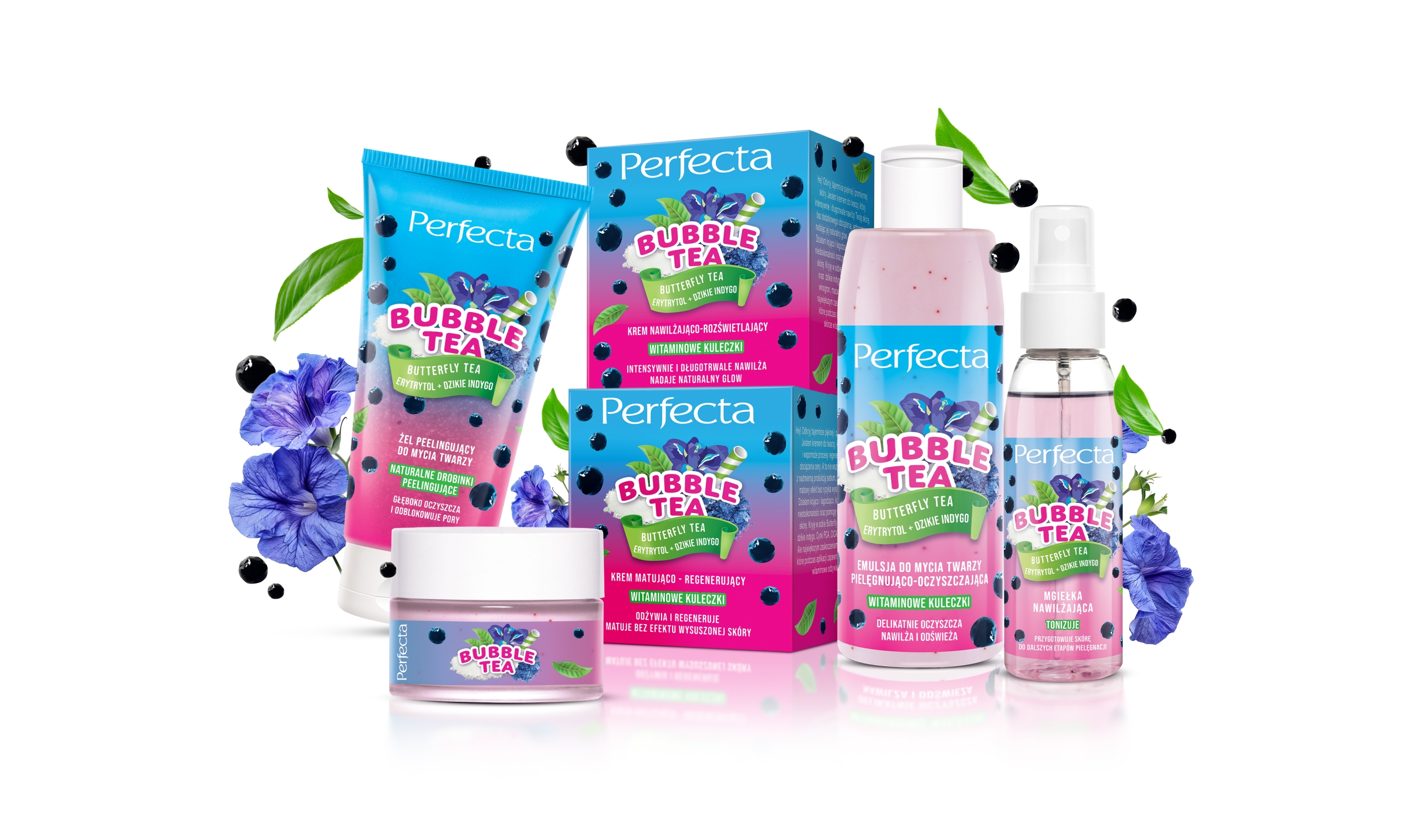 Perfecta Bubble Tea Butterfly Tea — przepis na skuteczne oczyszczenie twarzy
