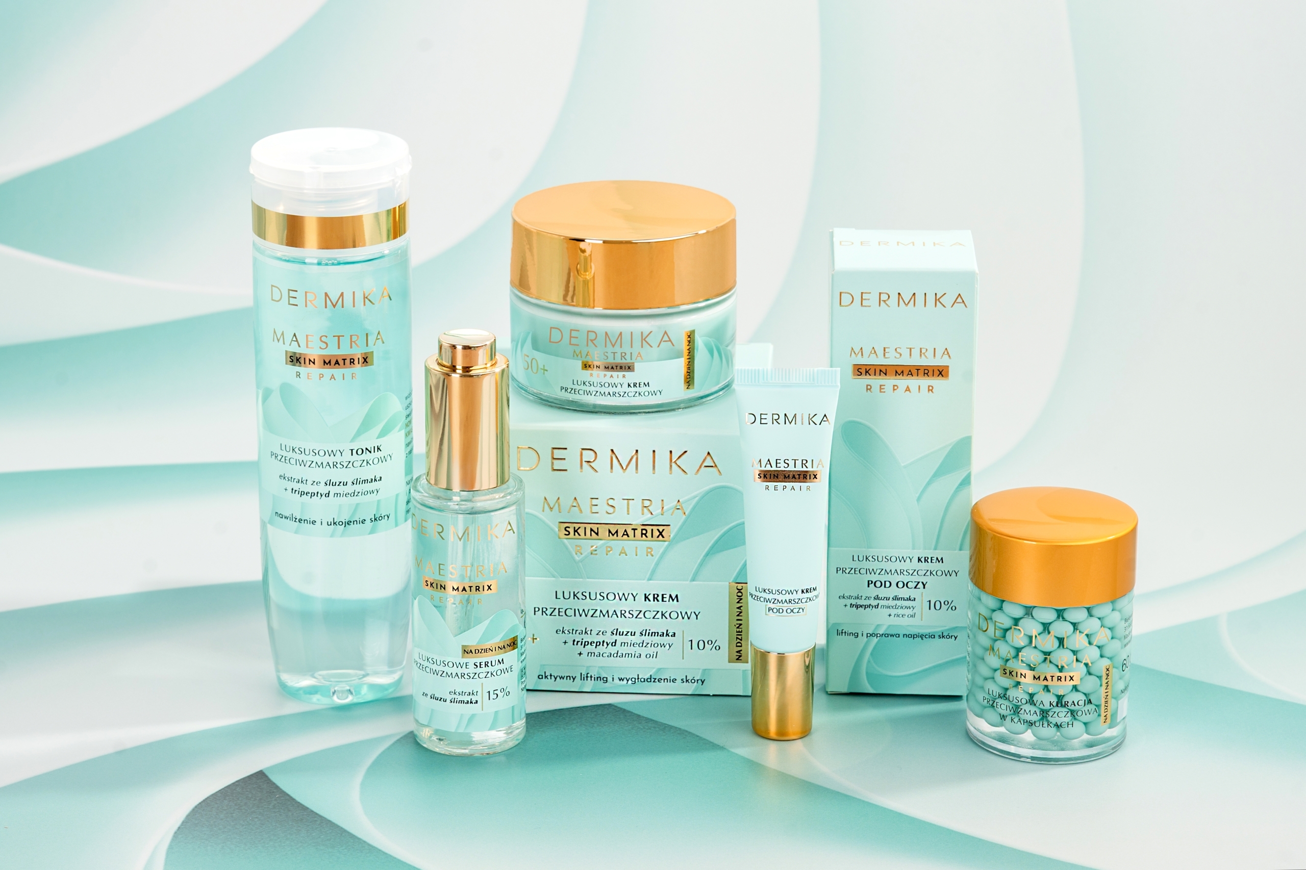 Maestria ze śluzem ślimaka w pielęgnacji anti-aging