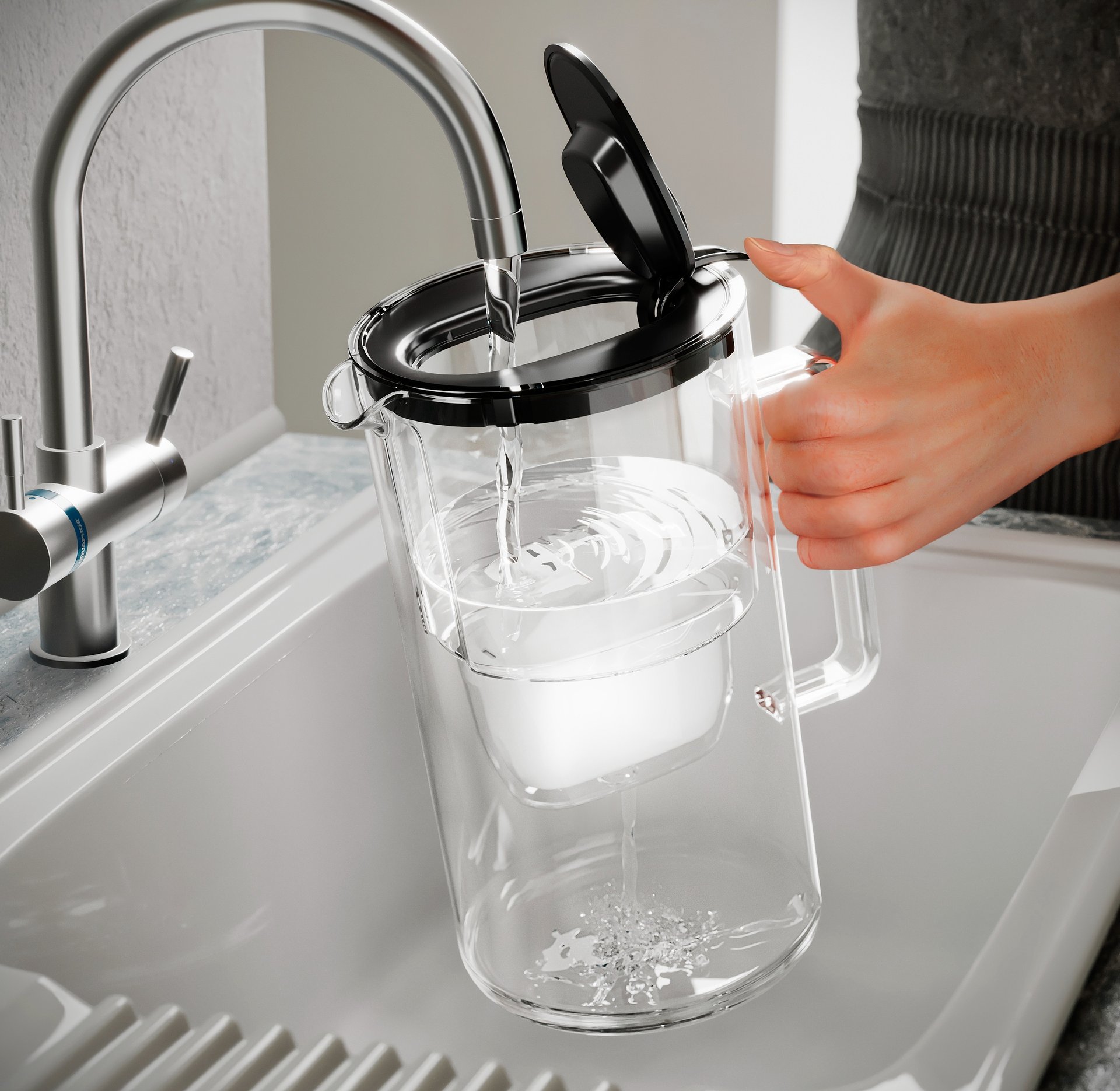 Woda filtrowana w Aquaphor Glass jest smaczna i zdrowa