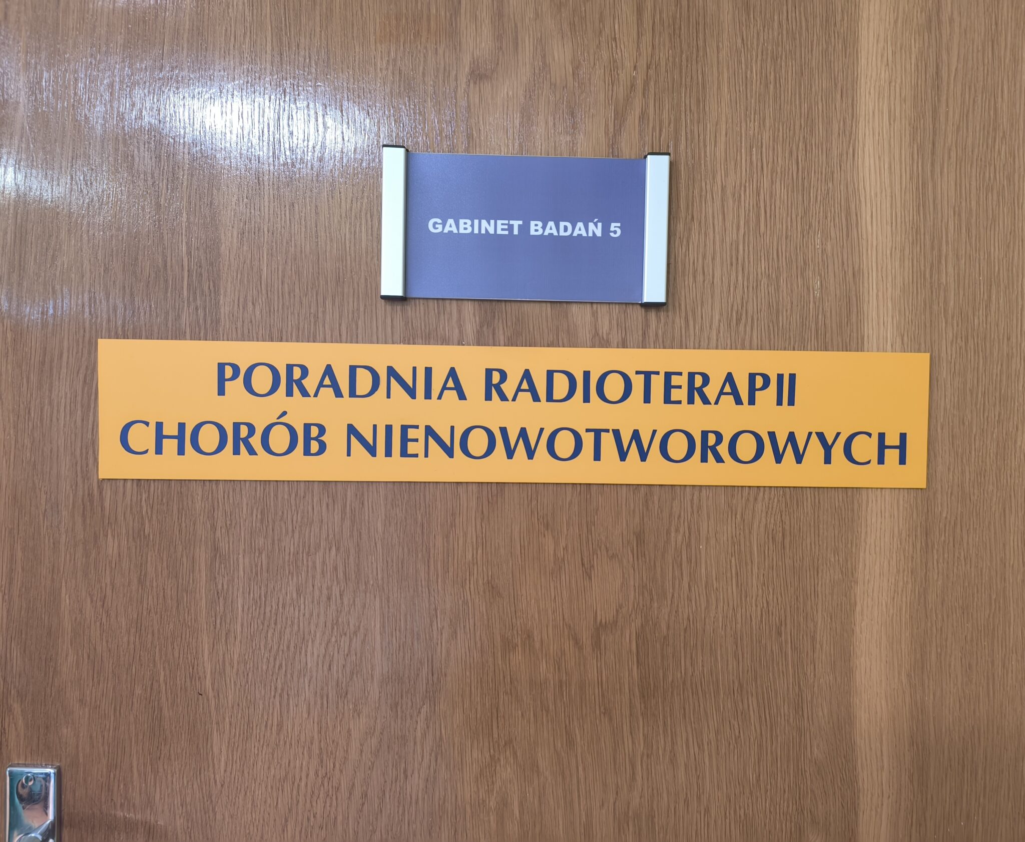 Pierwsza taka poradnia radioterapii w Polsce. Otwarto ją w Gliwicach